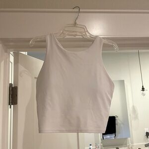 Athleta sports bra tank - white - C/D size M